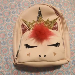Unicorn mini backpack